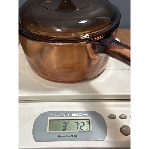 Vision Corning Ware 1.5L Saucepan Pot USA with Pyrex Lid V1.5C Used See Pics - Picture 9 of 9